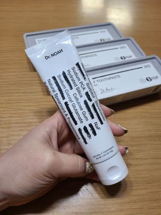 닥터노아 네추럴/네추럴 F 치약 4ea — 5점을 준 리뷰어가 2021년 4월 올린 사용 사진