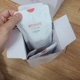 클린24시간 1BOX(5포) + 전용보틀(500ml) — 5점을 준 리뷰어가 2022년 8월 올린 사용 사진
