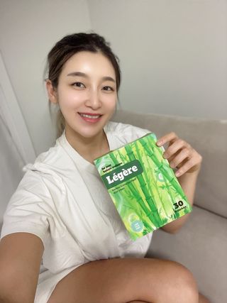 [레제르] 아로마 수액패치 발패치 30매입 -라벤더향/유칼립투스향/대나무향 — 5점을 준 리뷰어가 2022년 9월 올린 사용 사진