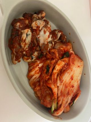 셰프애찬 별미김치 굴겉절이 1kg — 5점을 준 리뷰어가 2022년 12월 올린 사용 사진