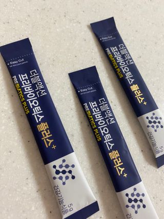 메이준뉴트리 더블액션 프리바이오틱스 플러스+ — 5점을 준 리뷰어가 2021년 5월 올린 사용 사진