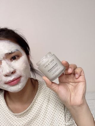 마리엔메이 레몬 나이아신아마이드 글로우 워시오프 마스크팩 125g — 5점을 준 리뷰어가 2022년 4월 올린 사용 사진