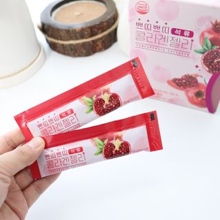 헬스업_쁘띠쁘띠석류콜라겐젤리_20g x 14포 — 5점을 준 리뷰어가 2021년 2월 올린 사용 사진