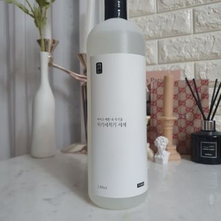 [생활공작소] 식기세척기용 액체세제  X 2개입 — 5점을 준 리뷰어가 2021년 2월 올린 사용 사진