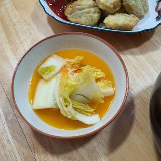 셰프애찬 단호박 백김치 1kg — 5점을 준 리뷰어가 2022년 10월 올린 사용 사진