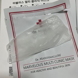 닥터마시멜로 마블러스 멀티 클리닉 마스크 — 5점을 준 리뷰어가 2021년 2월 올린 사용 사진