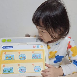 크레타탭 차세대 사고력 유아수학 학습기 페이퍼 태블릿 — 5점을 준 리뷰어가 2023년 12월 올린 사용 사진