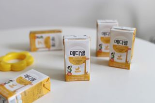 메디웰 페디아드링크 미니 바나나맛 — 5점을 준 리뷰어가 2022년 5월 올린 사용 사진
