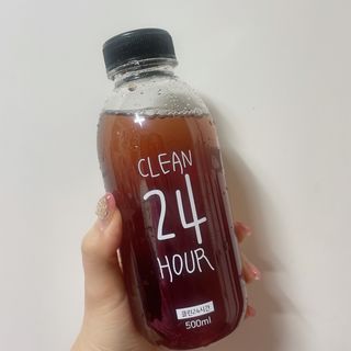 클린24시간 1BOX(5포) + 전용보틀(500ml) — 5점을 준 리뷰어가 2023년 2월 올린 사용 사진