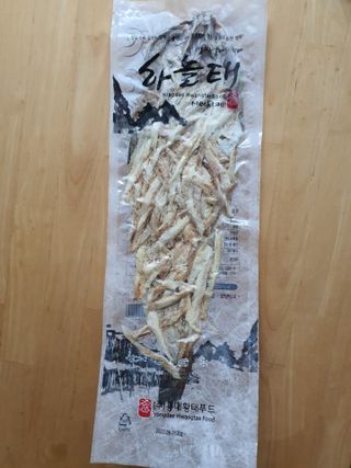[오늘바스켓] 용대리 손질하늘태 130g — 5점을 준 리뷰어가 2021년 7월 올린 사용 사진