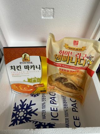 디케이식품(주) 화이트라구 엠빠나다 — 5점을 준 리뷰어가 2023년 2월 올린 사용 사진