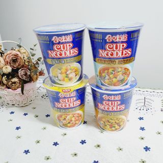 NISSIN 닛신 컵누들  4종 - 씨푸드오리지날, 씨푸드 스파이시, 씨푸드 커리, 씨푸드 XO소스 — 5점을 준 리뷰어가 2021년 12월 올린 사용 사진