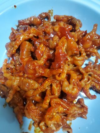 불타 호랑이 닭발 250g — 5점을 준 리뷰어가 2021년 7월 올린 사용 사진