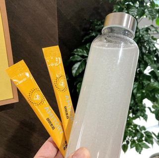 주식회사 씨크릿비에프랩 마시는 아미노산 아미토리 열대과일맛 14포 [1포, 5g / 보틀증정] — 5점을 준 리뷰어가 2023년 2월 올린 사용 사진