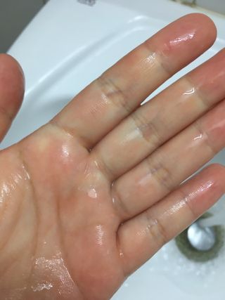 닥터레이디 밸런스 케어 워시 올인원 바디클렌져 여성청결제 — 3.5점을 준 리뷰어가 2022년 4월 올린 사용 사진