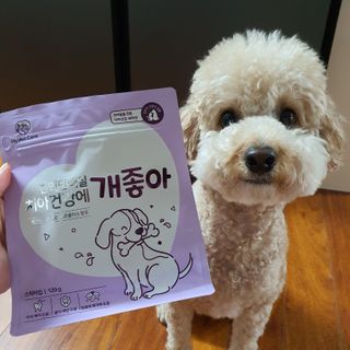 My Pet Care 천연단백질 치아건강에 개좋아 — 5점을 준 리뷰어가 2021년 3월 올린 사용 사진