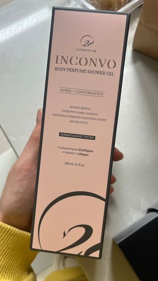 오투에니원 인컨보 바디 퍼퓸 샤워 젤 200ml — 4점을 준 리뷰어가 2023년 2월 올린 사용 사진