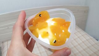 요즘 콩포트 그릭요거트 3종 세트 — 4점을 준 리뷰어가 2021년 2월 올린 사용 사진