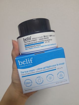 빌리프 더 트루 크림 - 모이스춰라이징 밤 / 더 트루 크림 - 아쿠아 밤 — 5점을 준 리뷰어가 2024년 1월 올린 사용 사진
