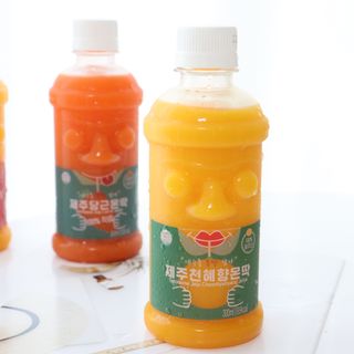 탐라원 제주의 맛, 몬딱주스 4종세트 - 한라봉몬딱주스, 천혜향몬딱주스, 청귤에이드, 당근몬딱주스 — 5점을 준 리뷰어가 2021년 8월 올린 사용 사진