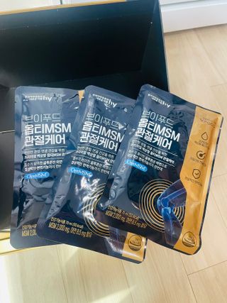 [브이푸드] 옵티MSM 관절케어 (70ml x30포) — 5점을 준 리뷰어가 2022년 6월 올린 사용 사진