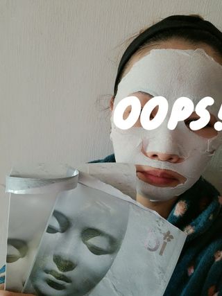 아이디플라코스메틱 페이스핏 플라스터 마스크 _ 리뉴얼 — 5점을 준 리뷰어가 2022년 4월 올린 사용 사진
