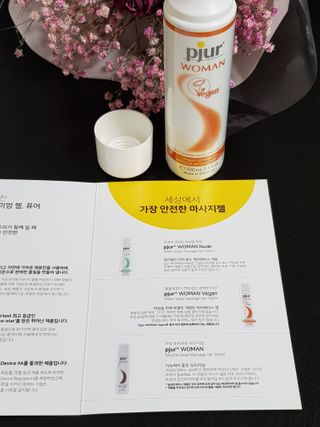 프리미엄 마사지젤 pjur 퓨어젤 — 5점을 준 리뷰어가 2021년 1월 올린 사용 사진