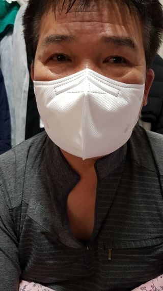 [푸름웰니스] KF94 비움 마스크 - 화이트 — 5점을 준 리뷰어가 2021년 3월 올린 사용 사진