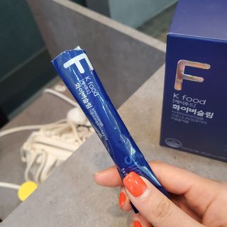 똥기사의 케이푸드 화이버슬림 — 4.5점을 준 리뷰어가 2021년 2월 올린 사용 사진