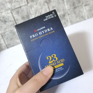리더스코스메틱 리더스 프로 하이드라 아미노 슬리핑 마스크 — 5점을 준 리뷰어가 2021년 1월 올린 사용 사진