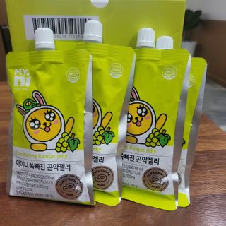 일동제약 마이니 마이니 쏙빠진 곤약젤리 — 5점을 준 리뷰어가 2021년 2월 올린 사용 사진