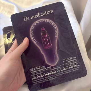 더메디코템 일루미네이팅 오로라 에멀젼마스크 — 5점을 준 리뷰어가 2025년 6월 올린 사용 사진
