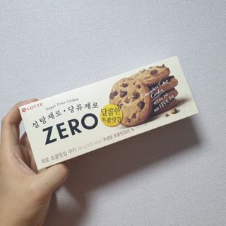 ZERO (초콜릿 칩 쿠키, 카카오 케이크, 후르츠 젤리, 아이스 콜라, 아이스 초코바) — 3점을 준 리뷰어가 2022년 6월 올린 사용 사진