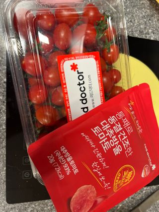 레드닥터 대추방울토마토 + 통째로 동결건조한 대추방울토마토 — 5점을 준 리뷰어가 2022년 12월 올린 사용 사진