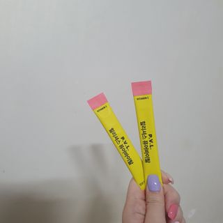 힐리셔스 퓨어바이탈 석류맛 — 5점을 준 리뷰어가 2021년 3월 올린 사용 사진