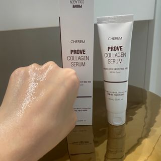 체르엠  프루브 콜라겐 앰플세럼 60ml 1병 — 5점을 준 리뷰어가 2022년 1월 올린 사용 사진