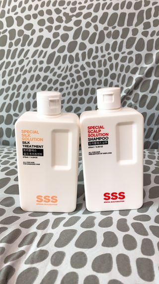트리플에스 탈모 샴푸 275ml + 실크 트리트먼트 275ml — 5점을 준 리뷰어가 2021년 3월 올린 사용 사진