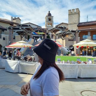 [스테이피플] STAYPEOPLE BUCKET HAT (BLACK) — 5점을 준 리뷰어가 2022년 9월 올린 사용 사진