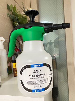 오투오 바이톤 산성용 압축분무기 — 4.5점을 준 리뷰어가 2021년 6월 올린 사용 사진