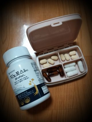 프리마인 홍삼의 강력한 에너지, 이제는 흡수율을 높인 최첨단 캡슐로 간편하게 초고속 충전하세요. — 5점을 준 리뷰어가 2022년 4월 올린 사용 사진
