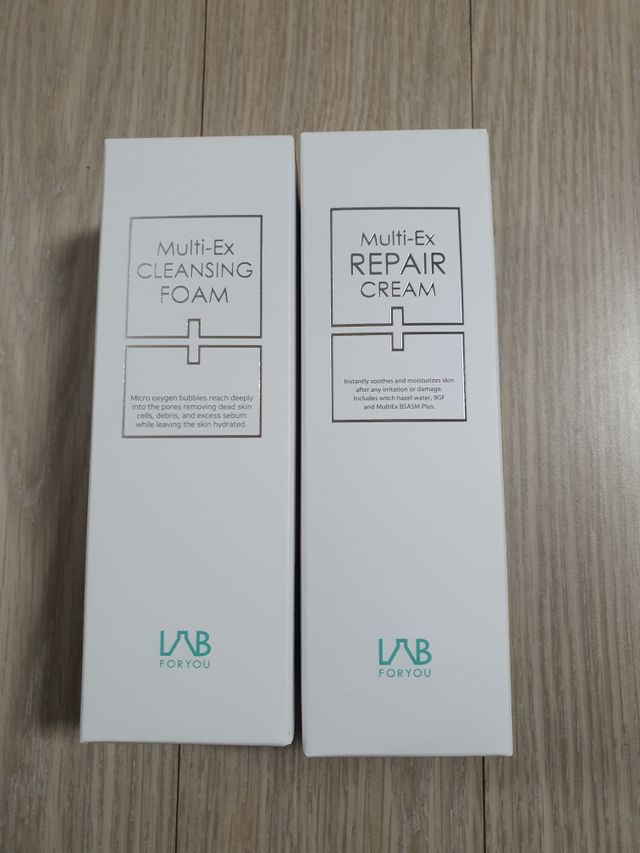 멀티엑스리페어크림 + 멀티엑스클렌징폼 리뷰 사진