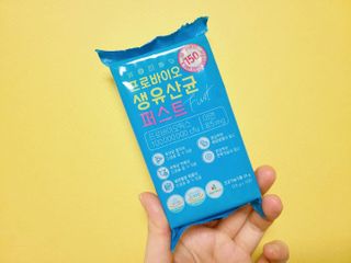 헬스업 핼스업 프로바이오 생유산균 퍼스트 — 4.5점을 준 리뷰어가 2021년 1월 올린 사용 사진