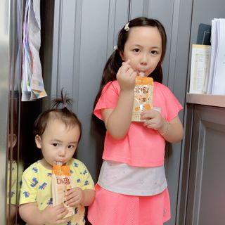 [몸엔용] 우리 아이 건강간식, 달콤한 녹용곤약젤리 디어팡 4종 — 5점을 준 리뷰어가 2021년 8월 올린 사용 사진