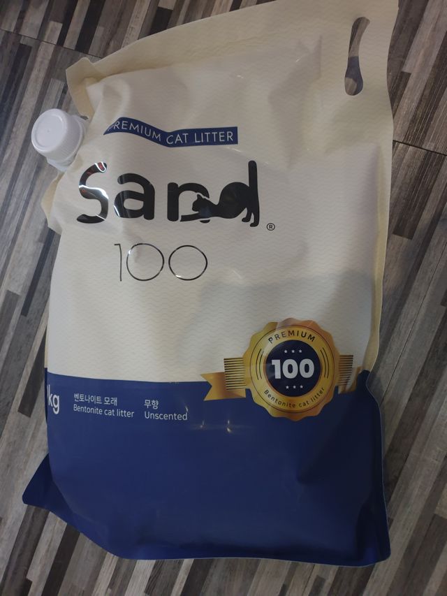 [샌드백] 프리미엄 벤토나이트 고양이모래 리뷰 사진