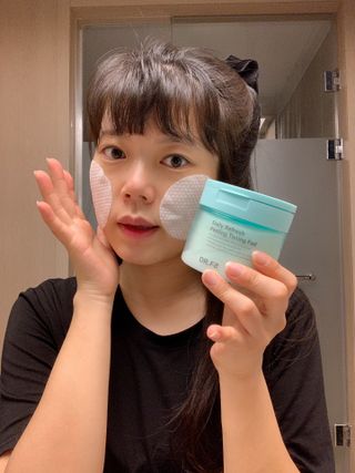 닥터에프파이브 데일리 리프레쉬 필링 토닝 패드 60매 — 5점을 준 리뷰어가 2022년 6월 올린 사용 사진