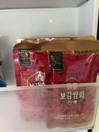 광동생활건강 [광동]진하고 깊은 풍미, 광동 보감쌍화진액 100mL * 18포 — 5점을 준 리뷰어가 2024년 8월 올린 사용 사진