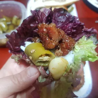 소담스퀘어 상암 통큰오리착한삼겹 1석3조수제양념돼지갈비 — 5점을 준 리뷰어가 2022년 12월 올린 사용 사진