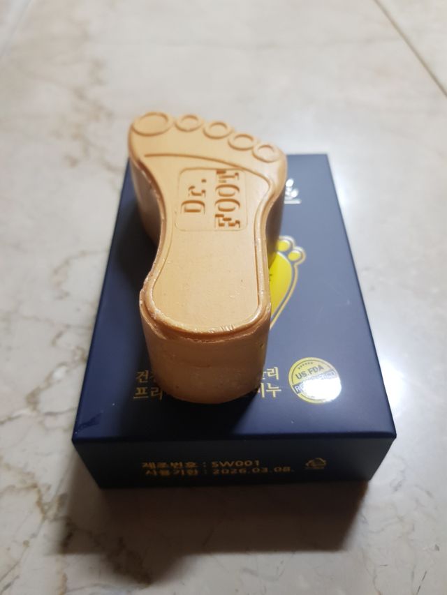 닥터풋 허브발비누 리뷰 사진