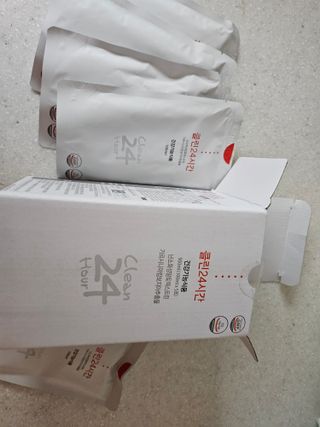 클린24시간 1BOX(5포) + 전용보틀(500ml) — 5점을 준 리뷰어가 2023년 5월 올린 사용 사진