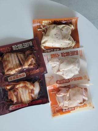 한끼통살 슬라이스 닭가슴살 — 5점을 준 리뷰어가 2023년 2월 올린 사용 사진